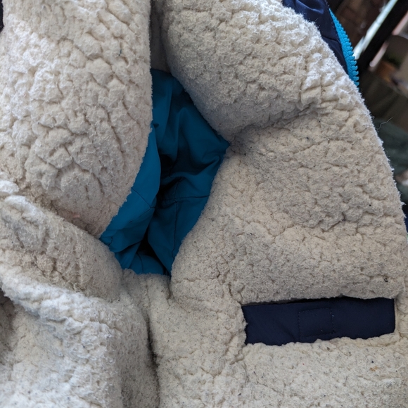 Kids Land's End Squall Coat - Blue, Size M 10/12 - Picture 7 of 11